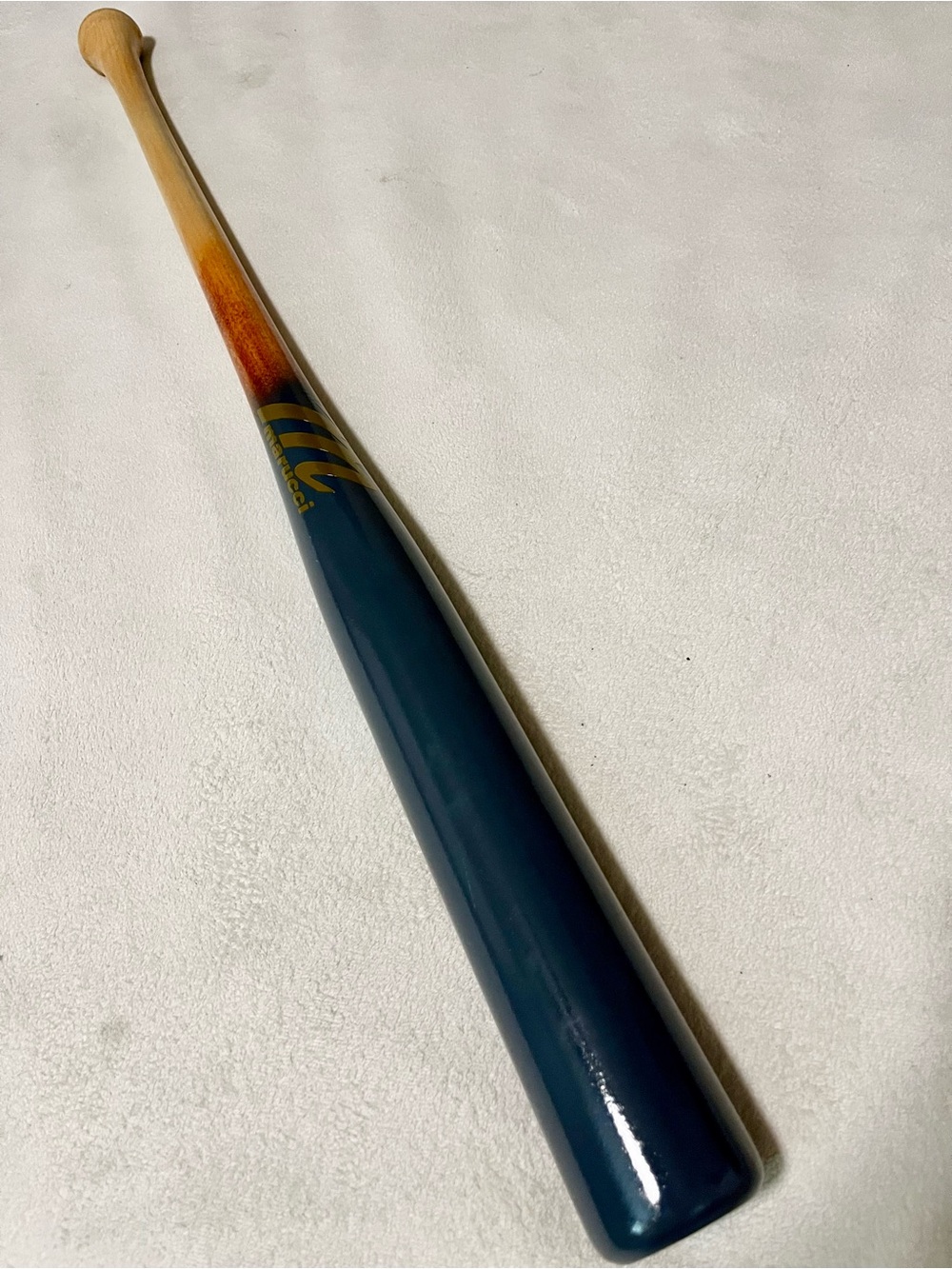 Marucci 33.5”/32oz AP5 Maple Wood Baseball Bat Custom Blem Gunship Gray/Natural